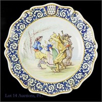 Quimper Porquier-Beau French Platter