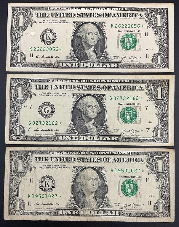 3 - 2003 Series $1 STAR Notes