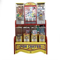 Vintage Coin Op Gumball / Toy Dispensing Machines