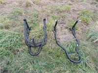 SET OF MOTORCYCLE ROLLER STANDS