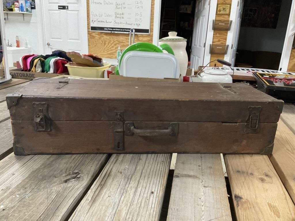 32x10 Wood Tool Box PU ONLY