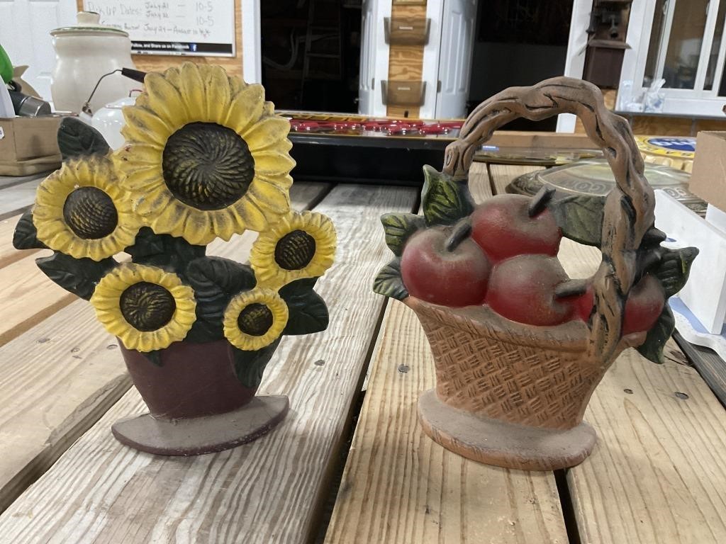 Pair of Cast Iron Door Stops