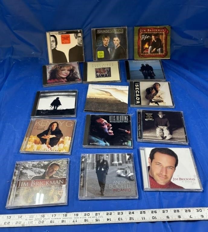 15 Assorted Music CDs