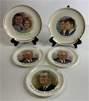 Vintage Presidential Collector Plates