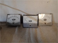3 Thermo Electric Gauges