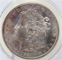 1887-S $1 PCGS MS 64