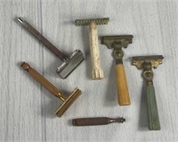 VINTAGE SHAVING RAZORS GILLETTE ADELENE SCHICK