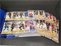 1993-94 Fleer NHL Power Play Cards w/ Binder