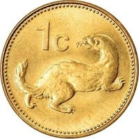 Malta 1 cent, 1986