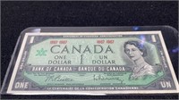 1967 Canadian 1 Dollar Bill