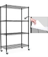 EZPEAKS 4-SHELF SHELVING UNITS AND STORAGE ON