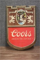 Vintage Coors Advertising Sign