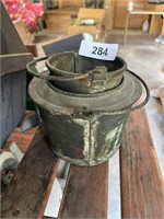 Copper Pot w/ Insert (handle needs repair) +