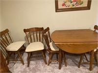 table and (4) chairs