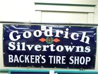 28"x59" Goodrich Silvertowns Backer's Tire Shop -