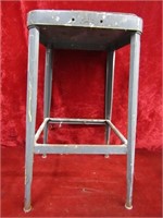 Equipto metal industrial stool.