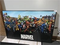 MARVEL PICTURE ON BOARD 22 X 34.5
