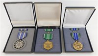 3 Vintage Medals - 2 Army & 1 Air Force