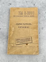 WW2 TM-9-1900 Ammunition General