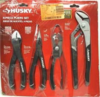 Husky 4pc Pliers Set