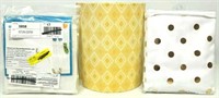 Lamp Shade, Curtain Panel & Shoe Organizer