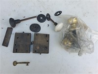 Vintage door knobs skeleton key