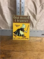 Old Dutch cleanser