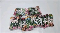 Flower and butterfly pens lot