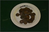 (36) Indian Cents inc/1800's