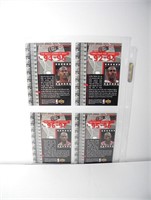 (4) Michael Jordan oversized cards MJ timeframe