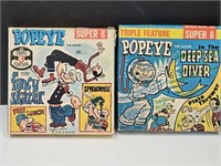 Vintage Super 8 mm Films Popeye