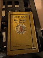 Vintage Boy Rangers of America HandBook