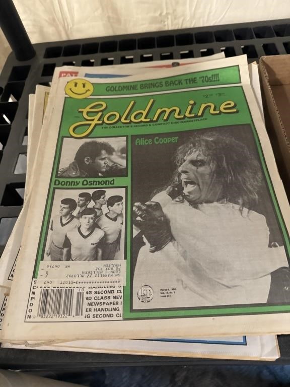 Goldmine Magazine Lot