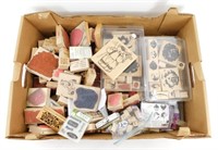 * Huge Lot of Rubber Stamps