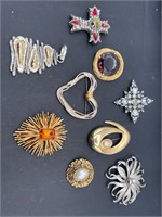 Lovely large brooches