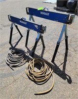 2 Kobalt Saw Horses/ 2 Air Hoses