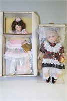 NIB Porcelain Dolls