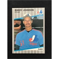 1989 Fleer Randy Johnson Rookie Card