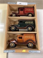 Wooden Coca Cola Truck Display