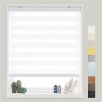 FOIRESOFT Zebra Horizontal Blind [Cordless Basic,