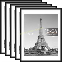 Upsimples 18x24 Picture Frame Set, Black