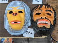 Vintage Planet of the Apes Masks