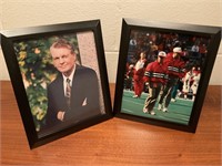 2 Autographed Tom Osborne Framed Pictures!