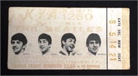 Beatles 1966 Ticket Candlestick Park, SF