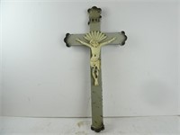 JP Foley 23" Metal Vintage Crucifix
