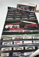 Hess Toy Fire Truck Bank & Poster