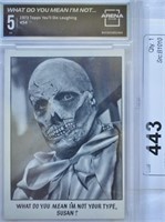 1973 Topps You'll Die Laughing DR PHIBES Graded 5
