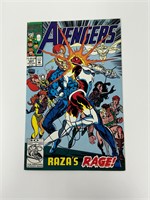 Autograph COA Avegners #351 Comics