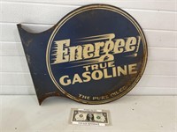 Pure oil Energee gasoline double sided painted