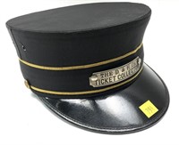 The D. & H. Co. ticket collector cap